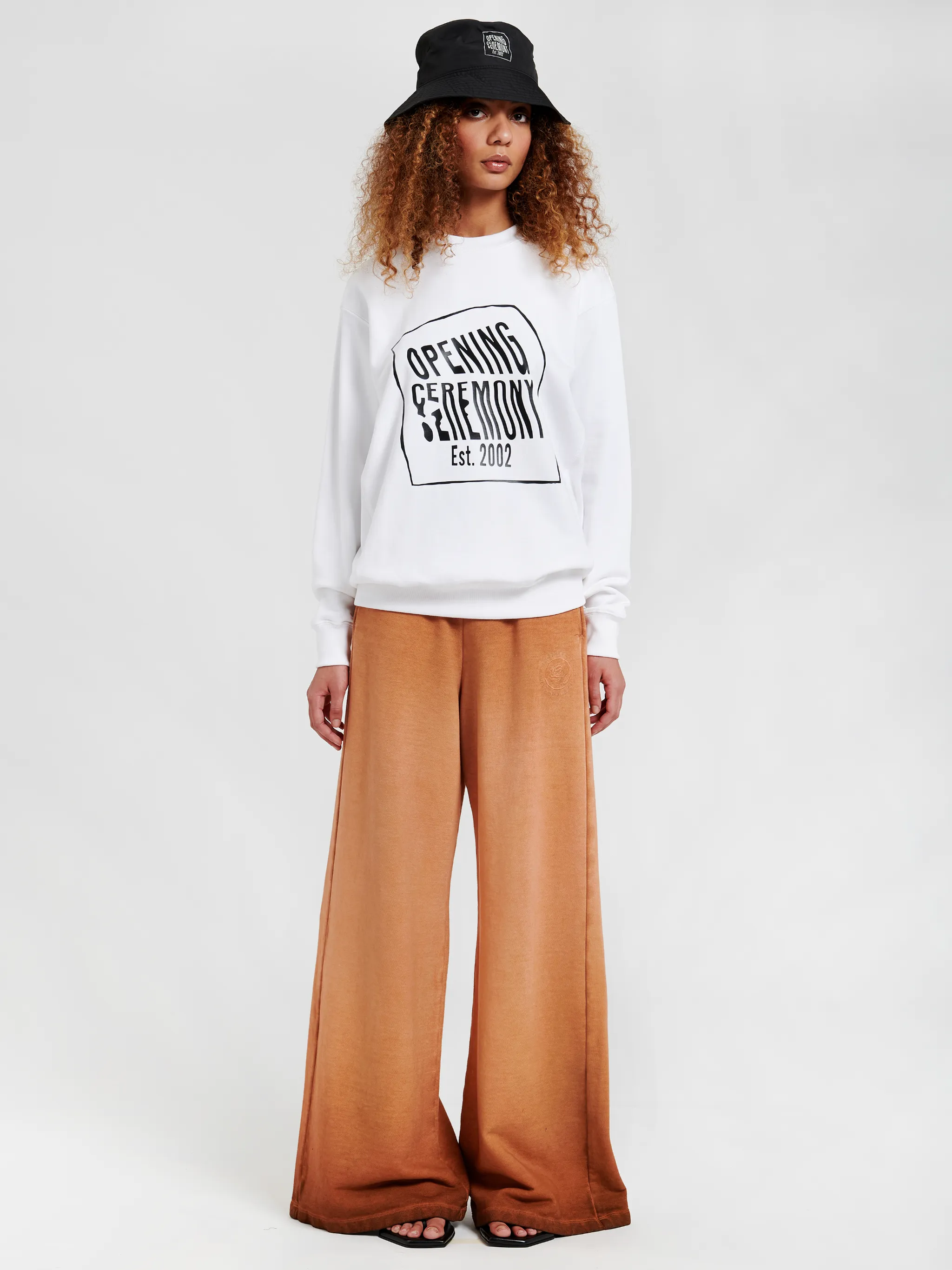 WARPED LOGO SWEATSHIRT