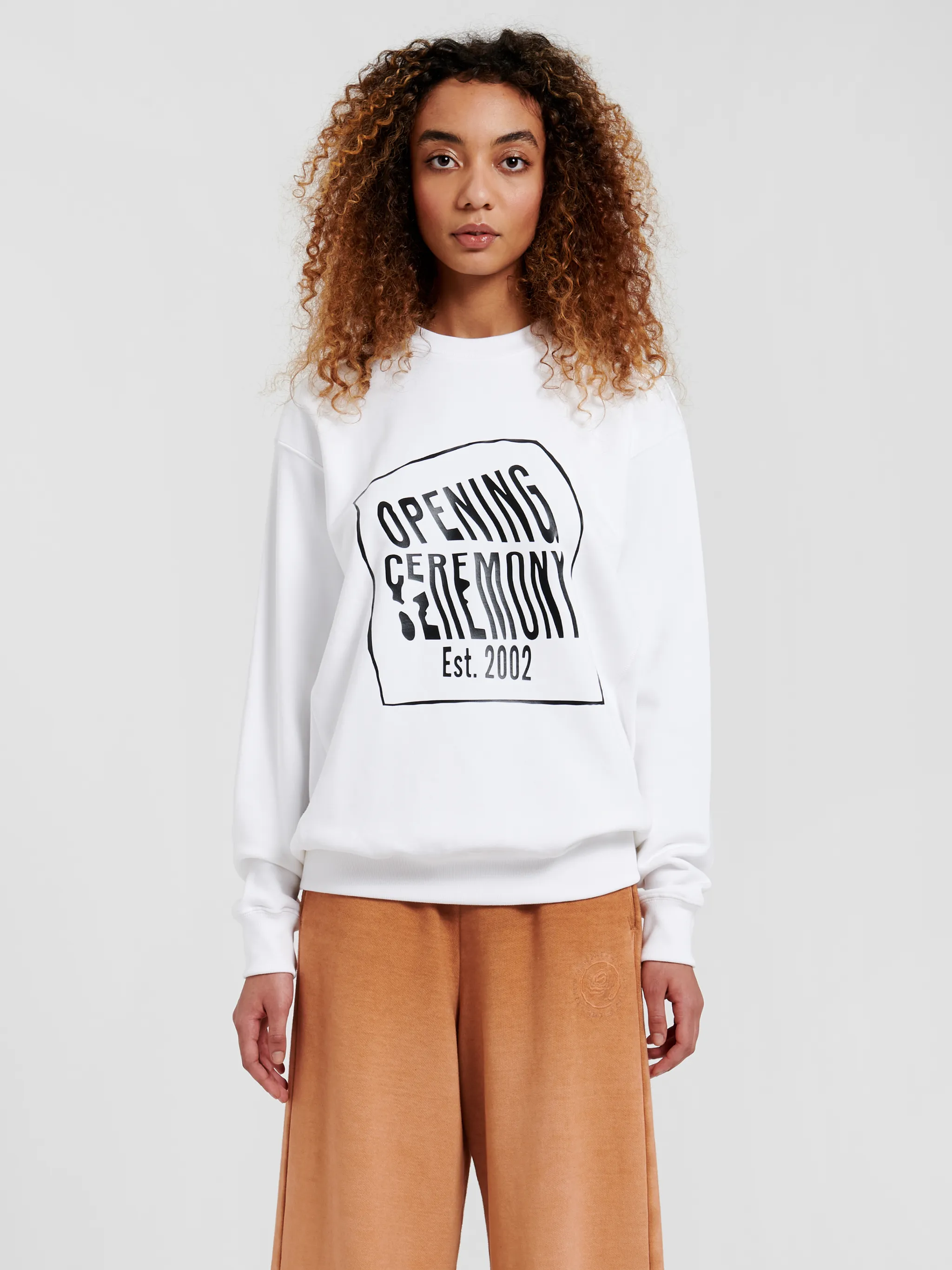 WARPED LOGO SWEATSHIRT