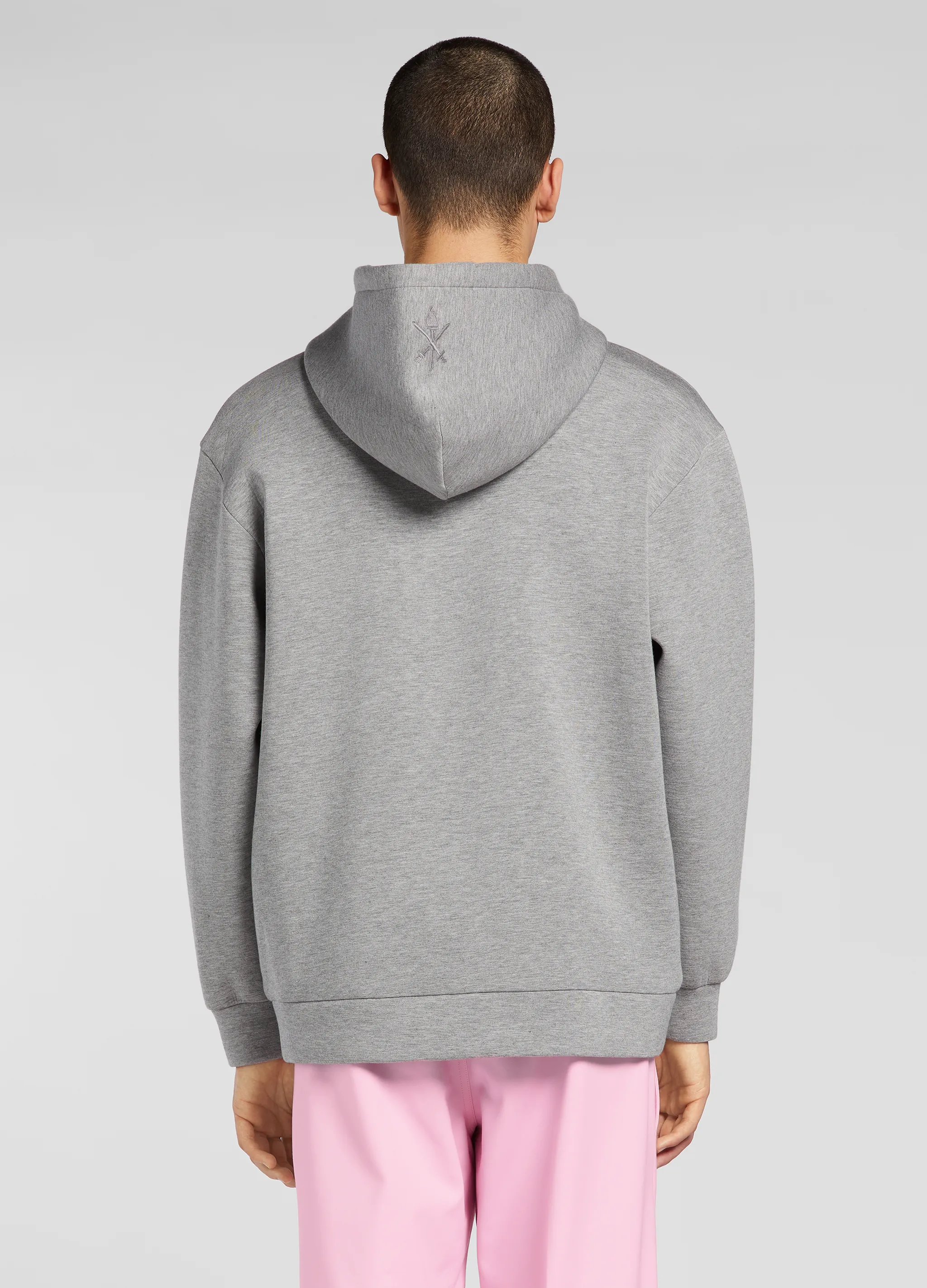 WEAVING BOX BONDED HOODIE