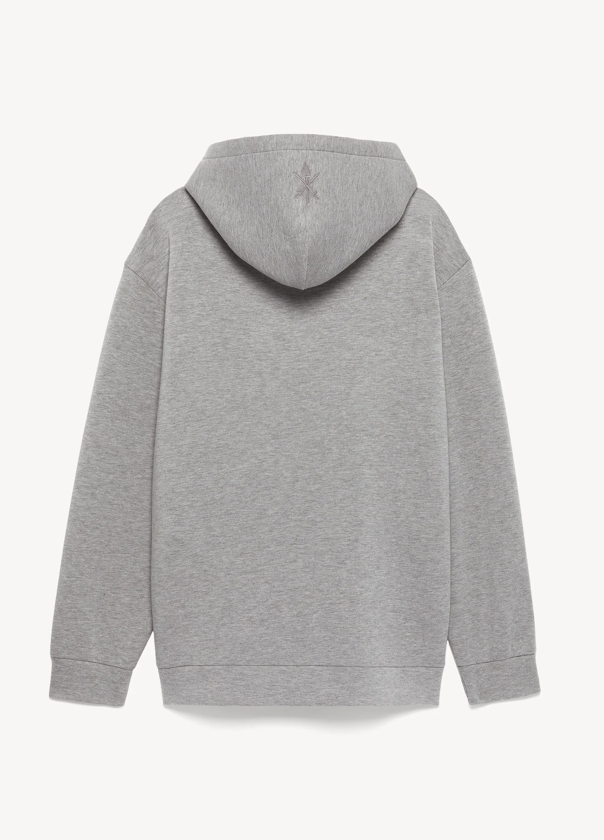 WEAVING BOX BONDED HOODIE