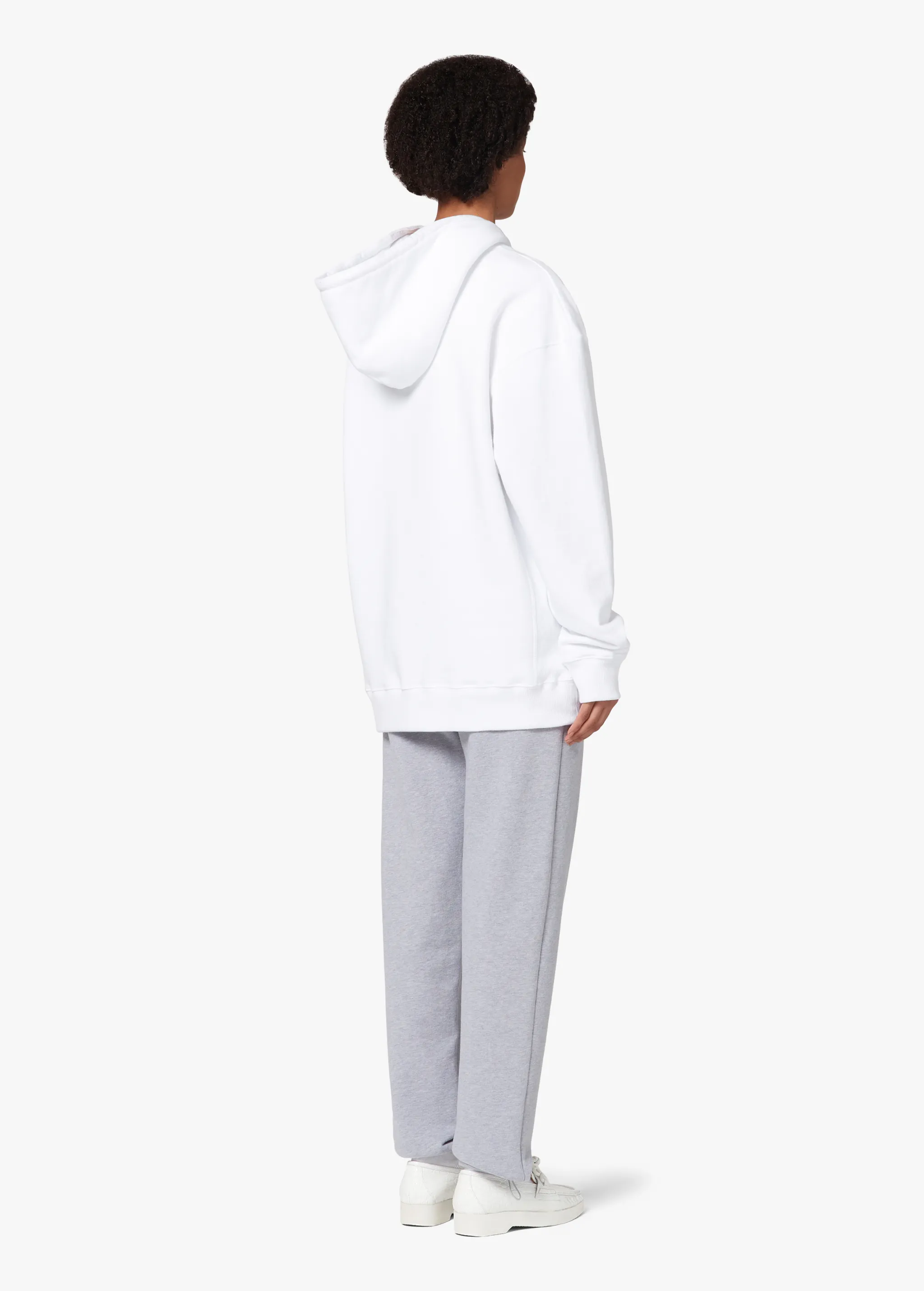 WHITE BOX LOGO HOODIE