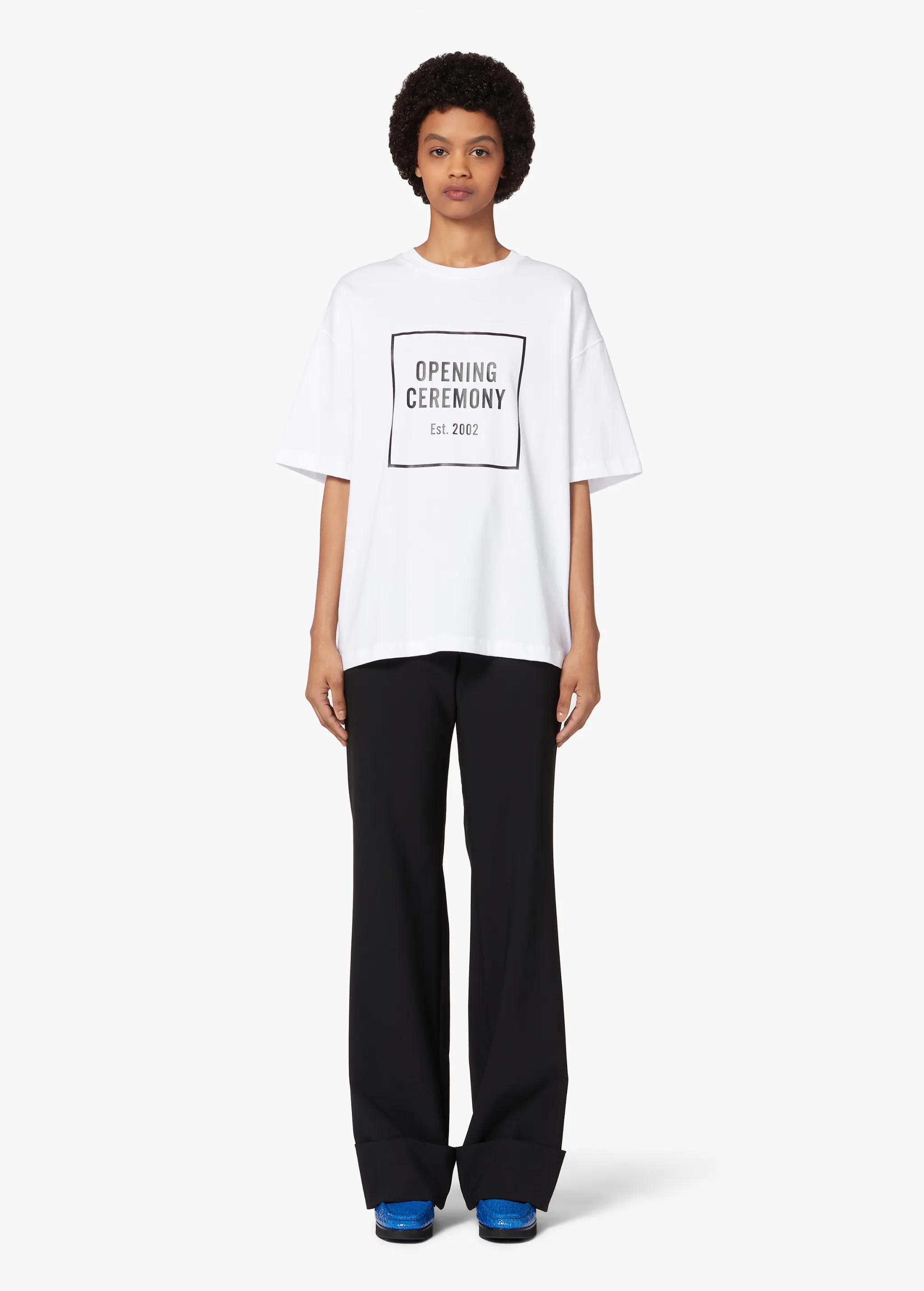 WHITE BOX LOGO S/S T-SHIRT