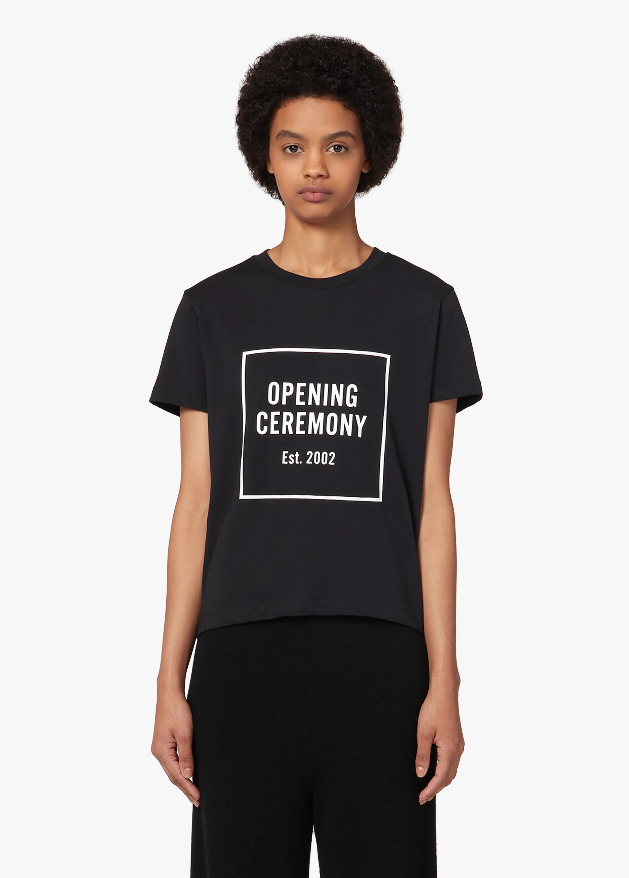 WHITE LOGO S/S T-SHIRT
