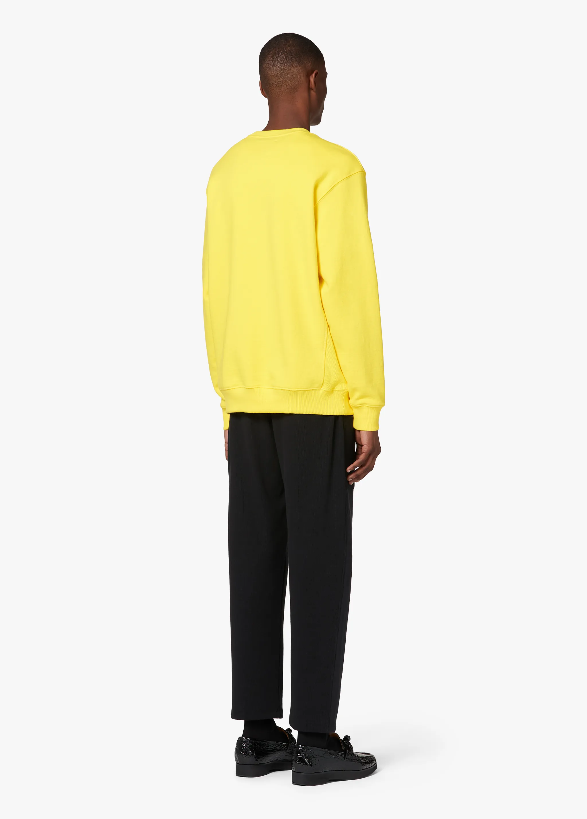 YELLOW BOX LOGO SWEATSHIRT