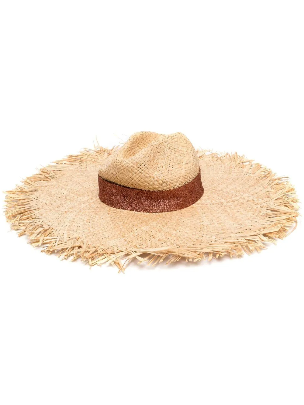 frayed-edge sun hat | Oséree | Eraldo.com