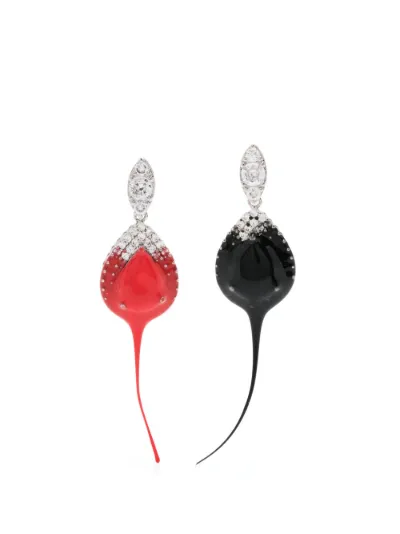 Ottolinger drip-effect crystal drop earrings | Eraldo.com FR