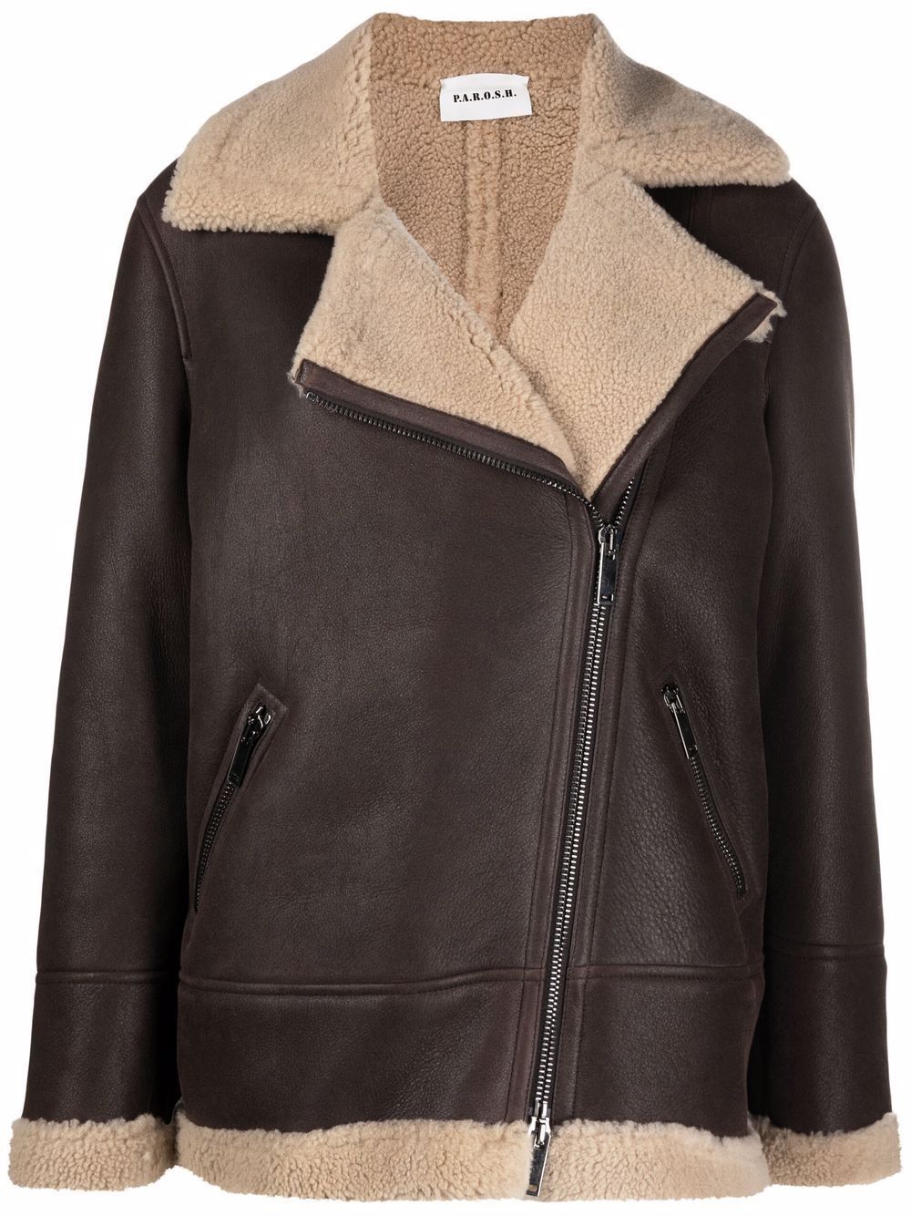 sportsgirl shearling jacket