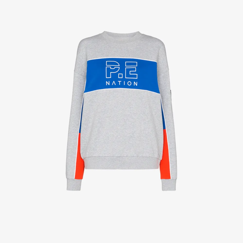 pe nation grey sweater