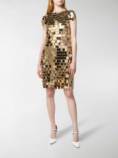 chainmail mini dress