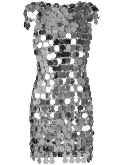 sequin chain dress
