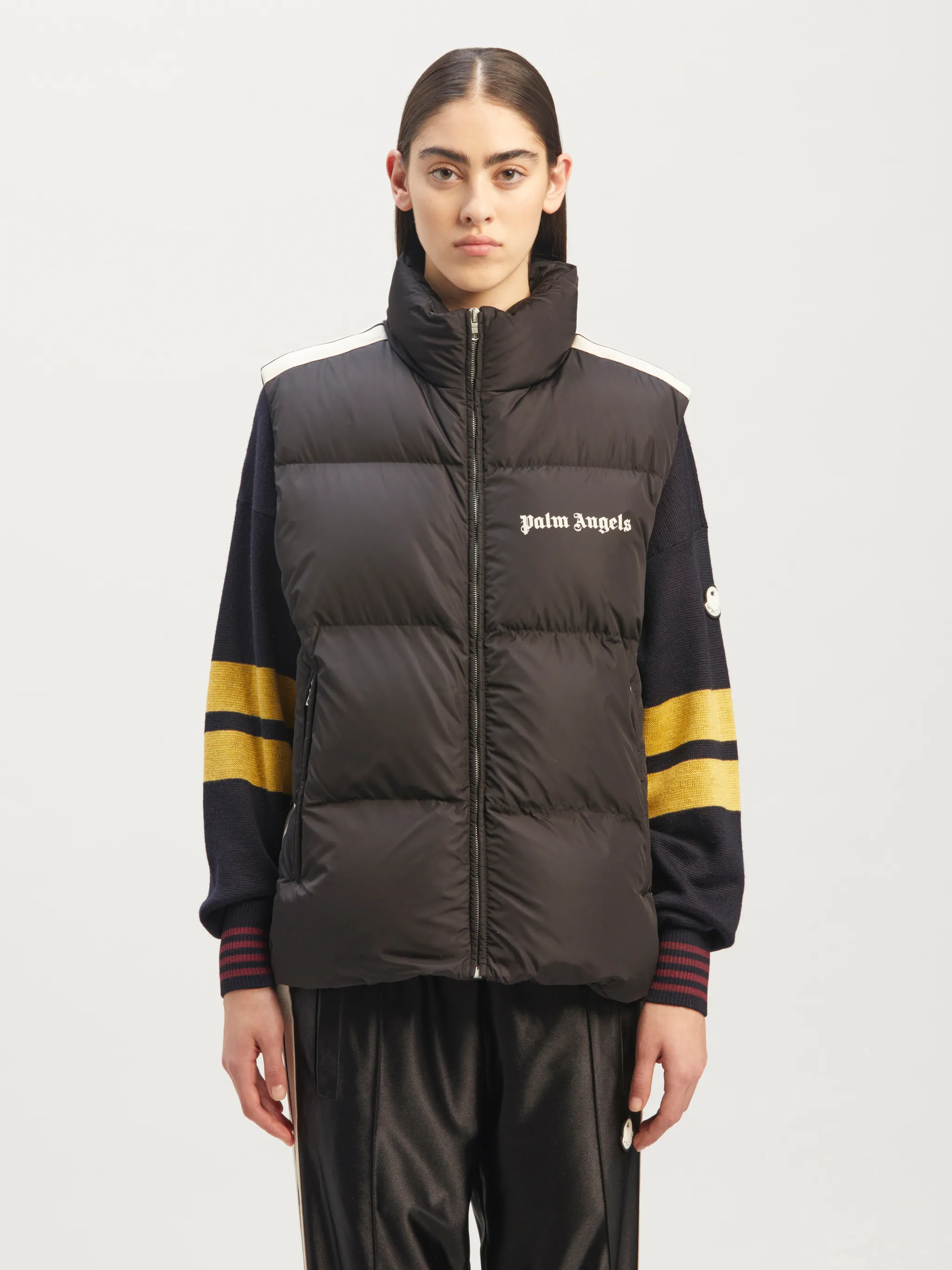 8 MONCLER PALM ANGELS RODMAN WESTE GILET - Palm Angels® Official