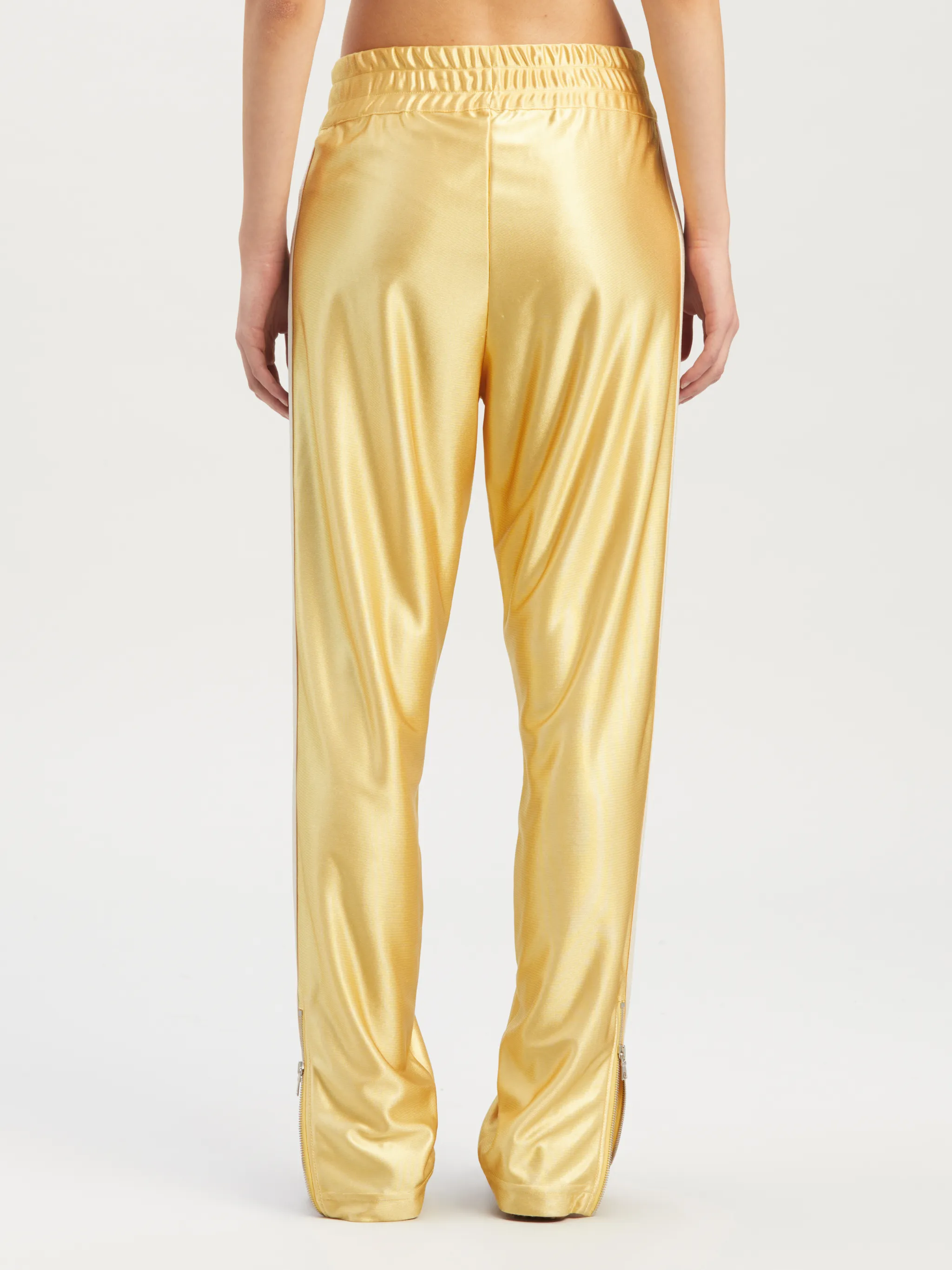 8 MONCLER PALM ANGELS TRACK PANTS in gold - Palm Angels® Official