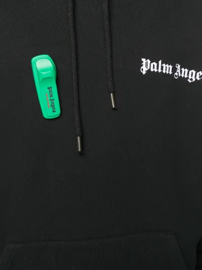 Palm Angels alarm detail hoodie Eraldo US