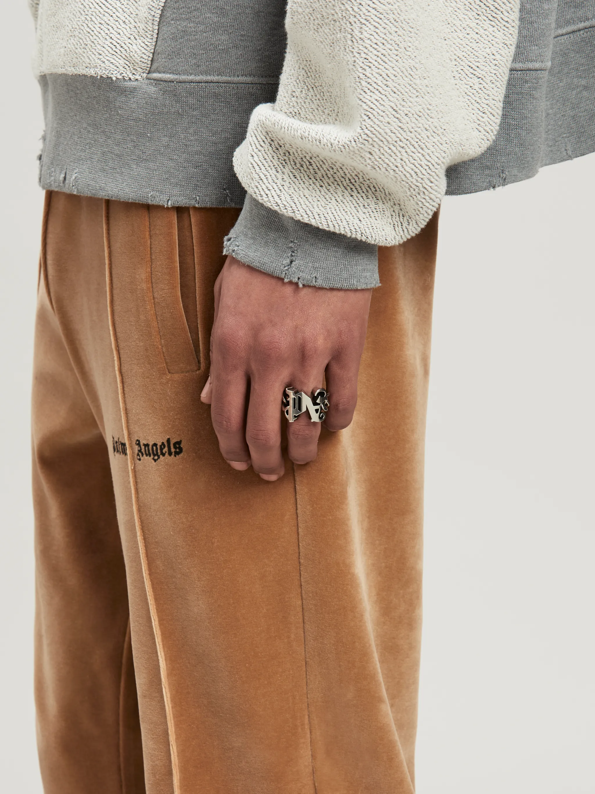 Anello A Catena Con Monogram