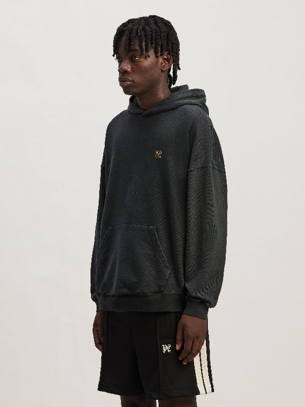 Back Foggy PA Hoodie in black - Palm Angels® Official