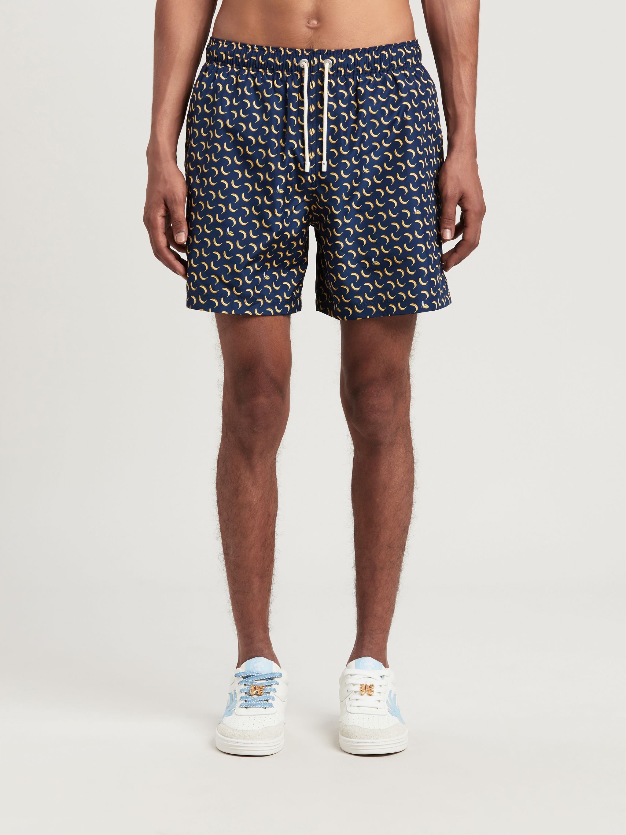 Banana Swimshort in blue - Palm Angels® Official