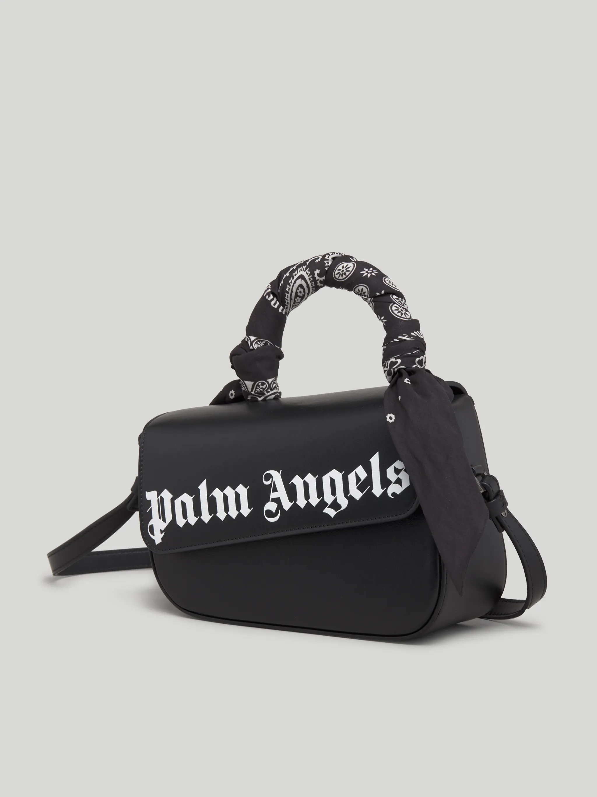 BANDANA CRASH BAG in black - Palm Angels® Official