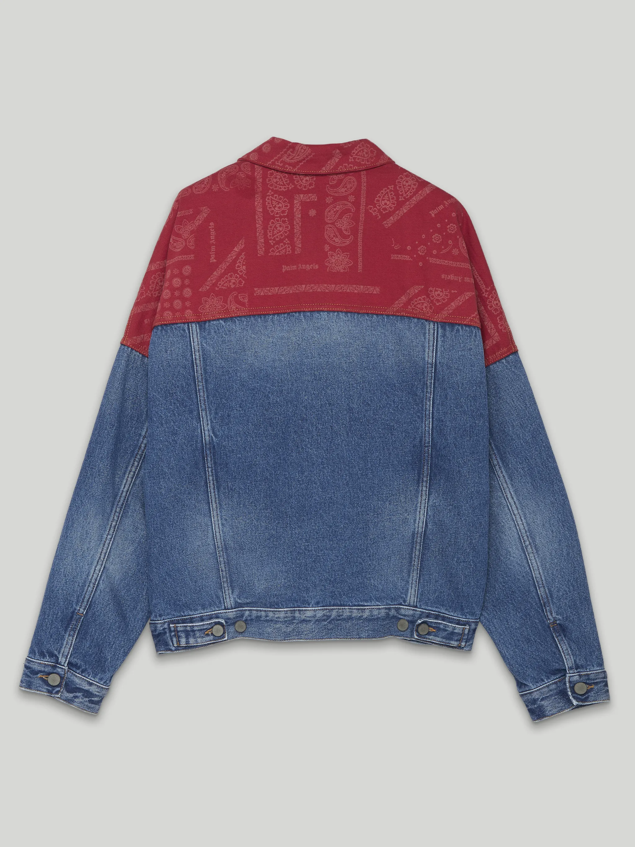 BANDANA PATCH DENIM JACKET