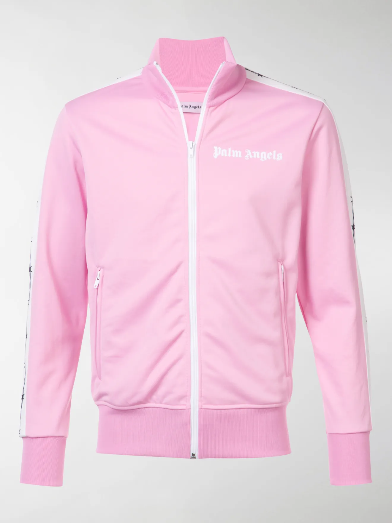 palm angels track jacket pink