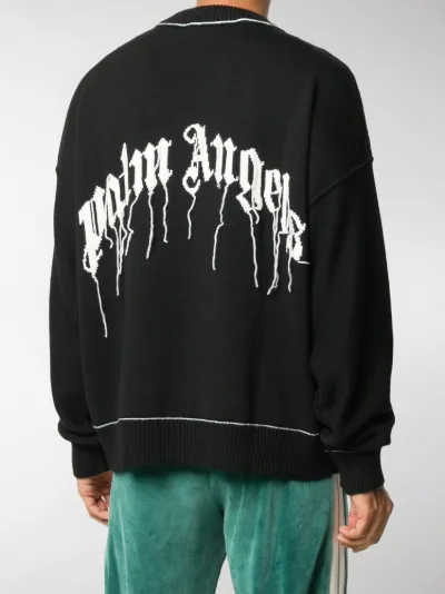 palm angels bear jumper