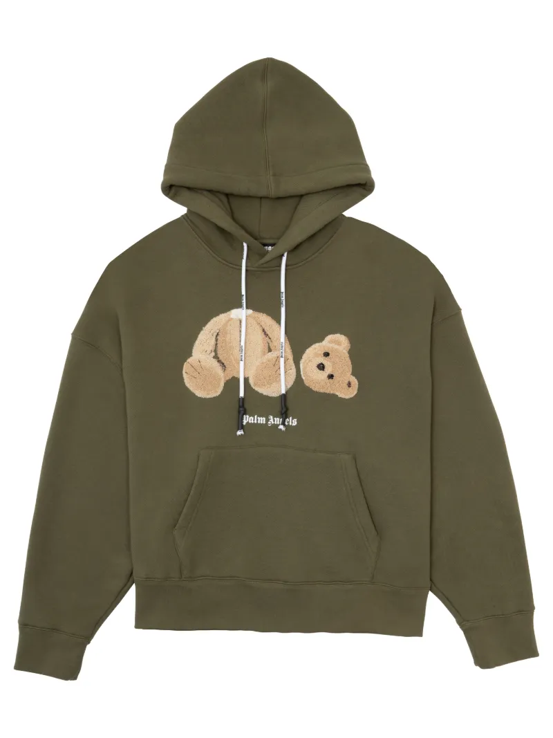 Palm angels hoodie with bear sale