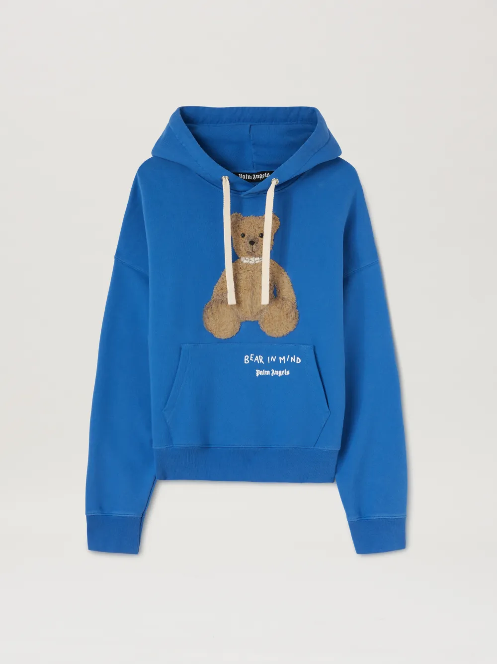 Palm angels store baby blue bear hoodie