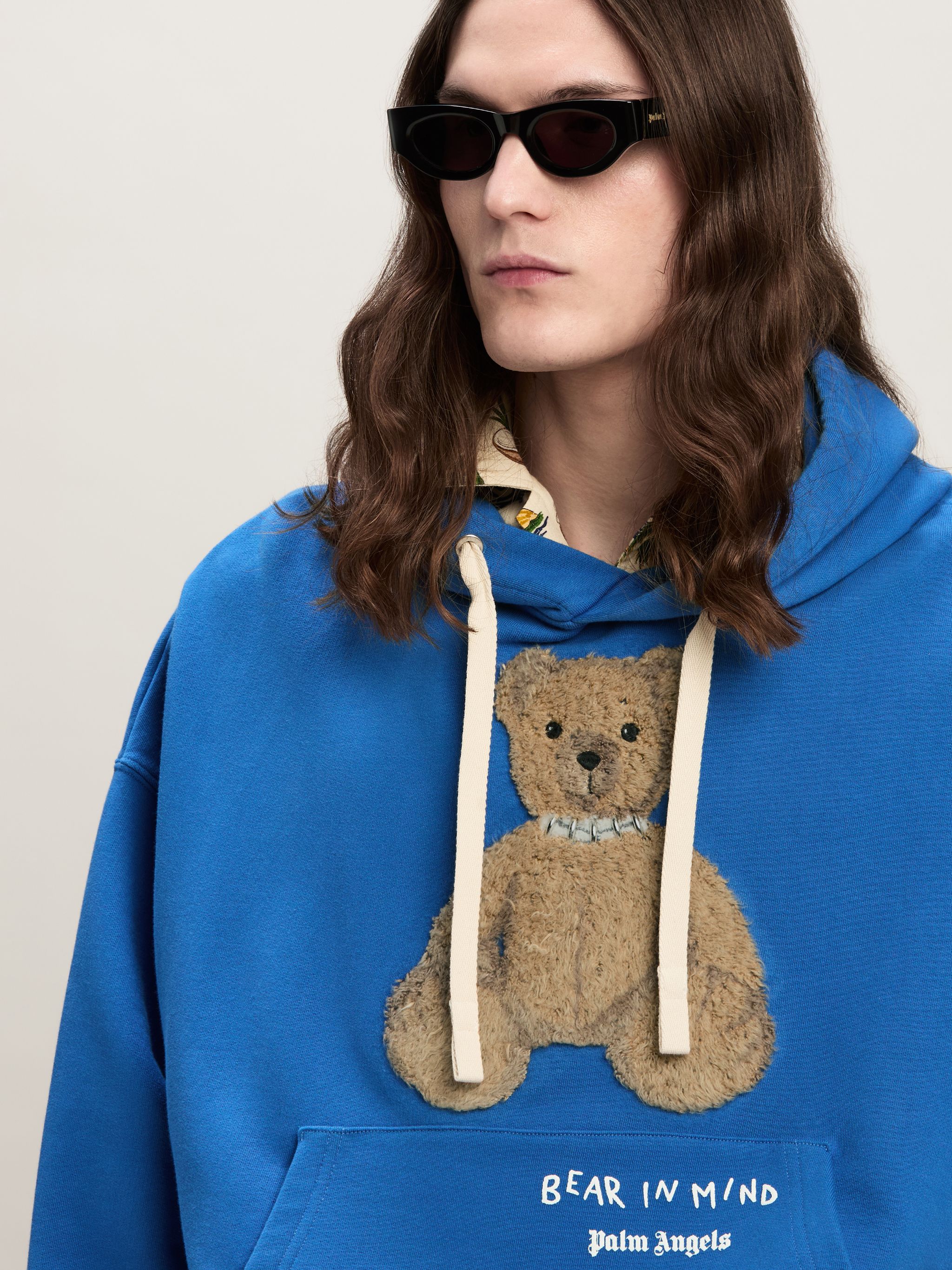 Palm angels teddy bear hoodie best sale