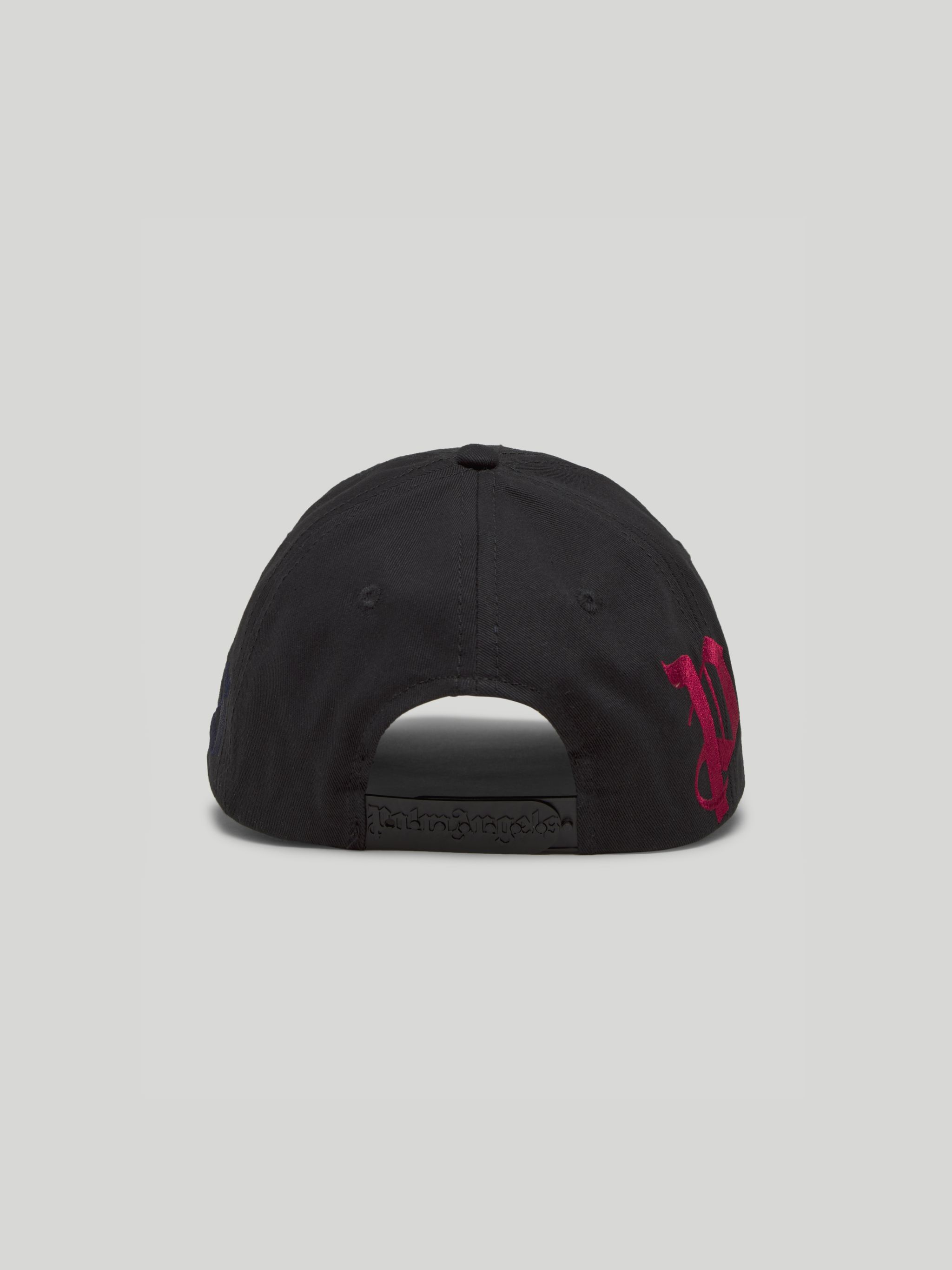 BIG RAINBOW LOGO CAP in black - Palm Angels® Official