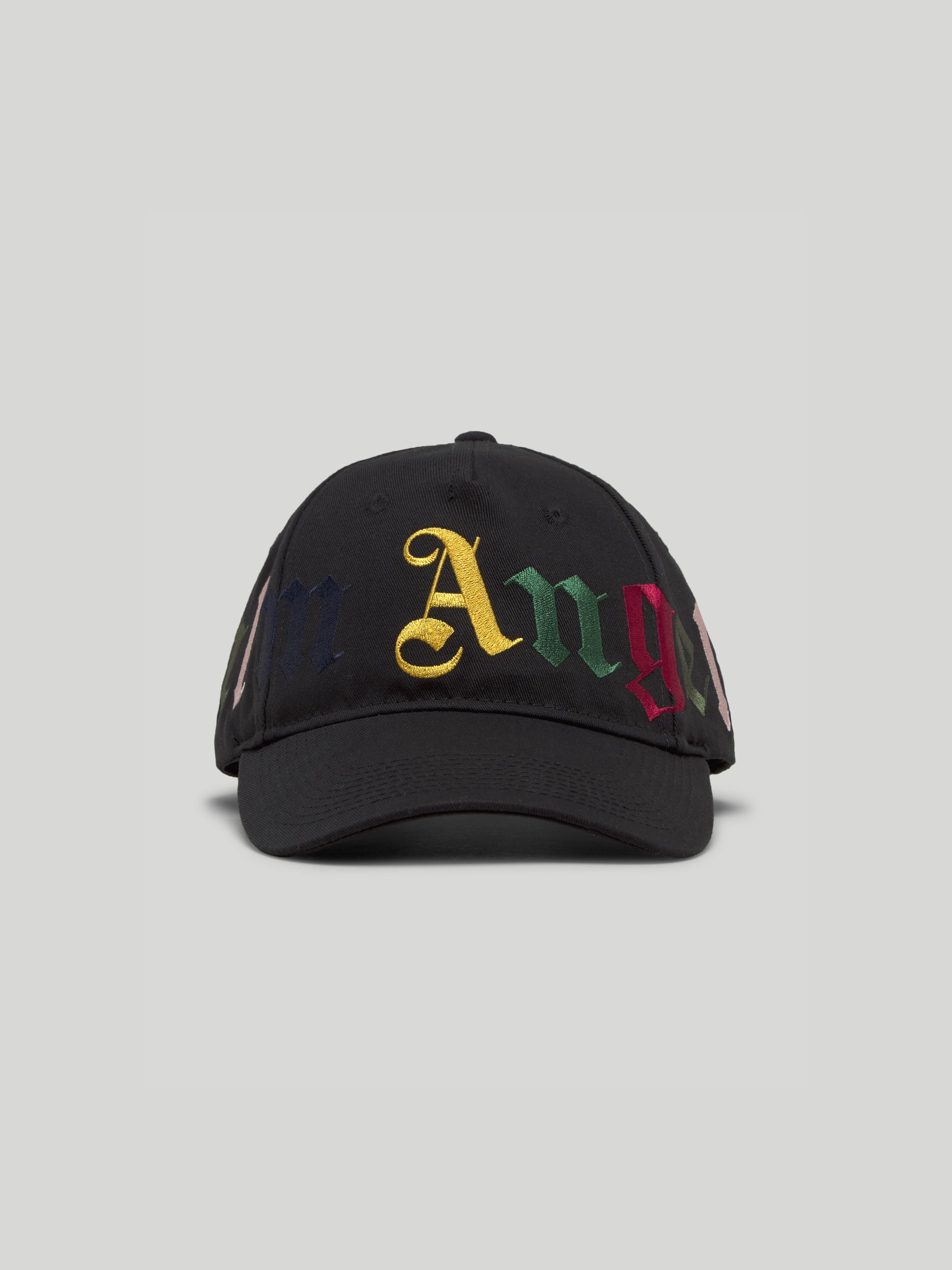 Palm angels store black logo cap