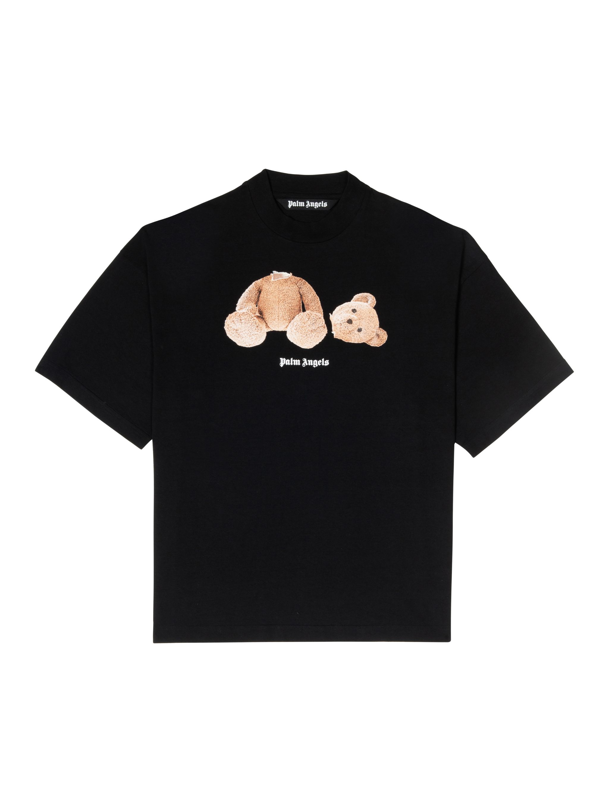 palm angels black bear t shirt