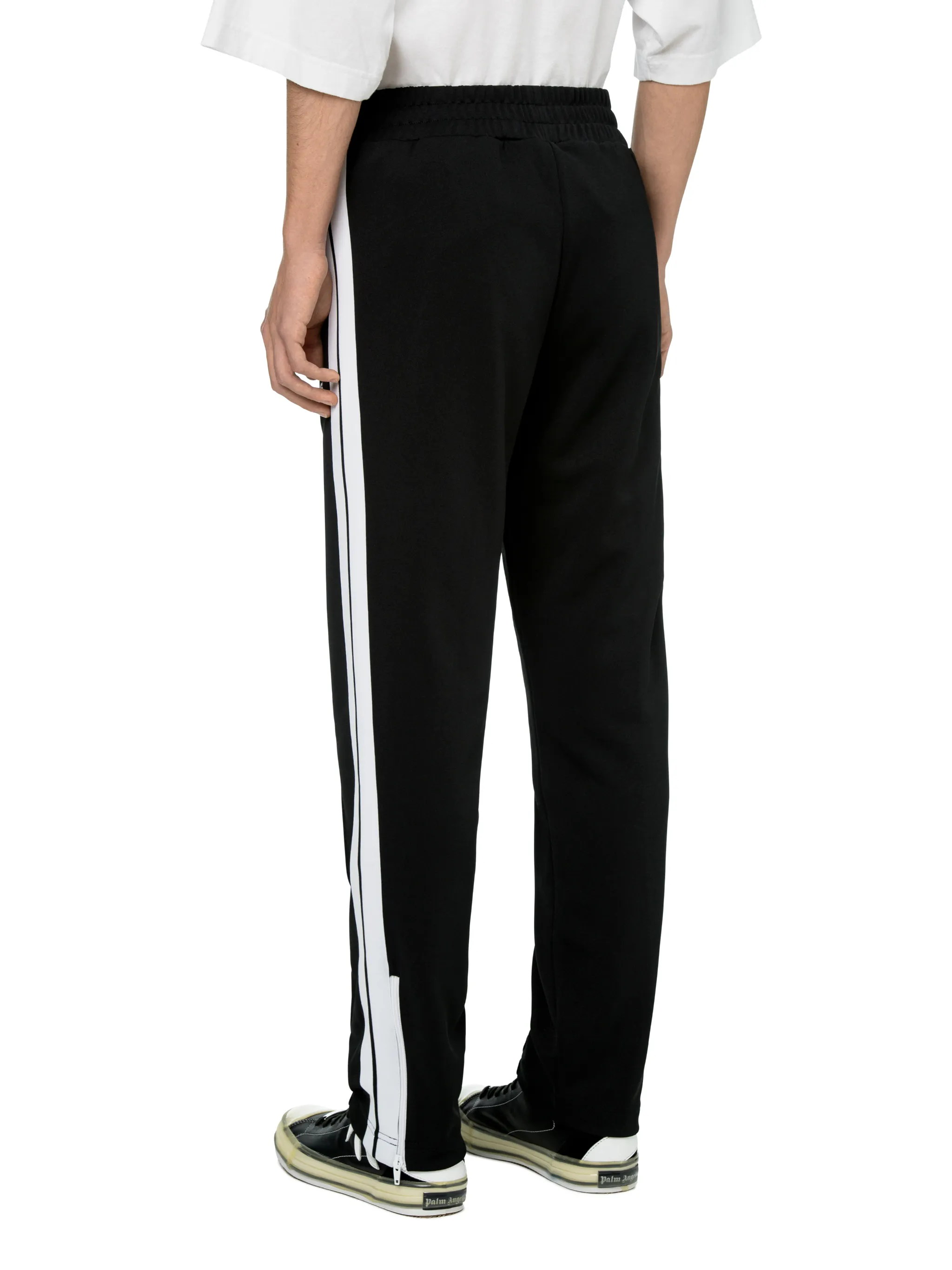 palm angels black track pants