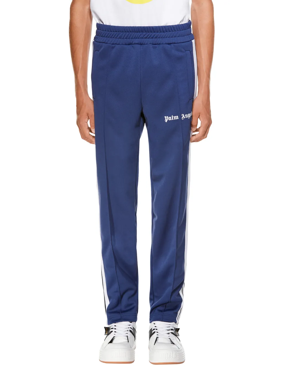 BLUE TRACK PANTS - Palm Angels® Official