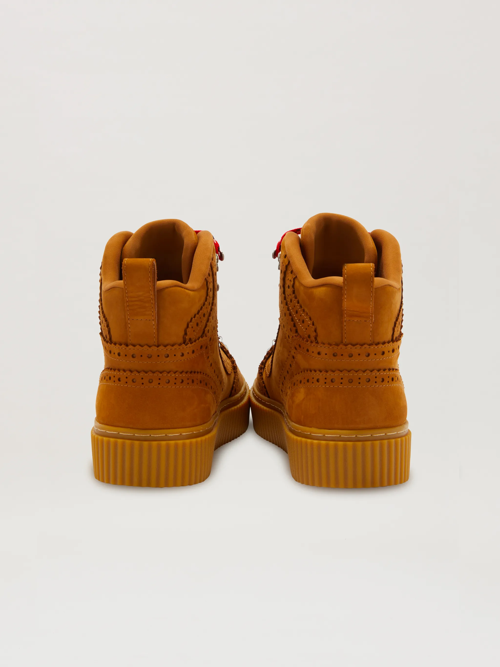 Brogue Hiking Boot in brown Palm Angels® Official