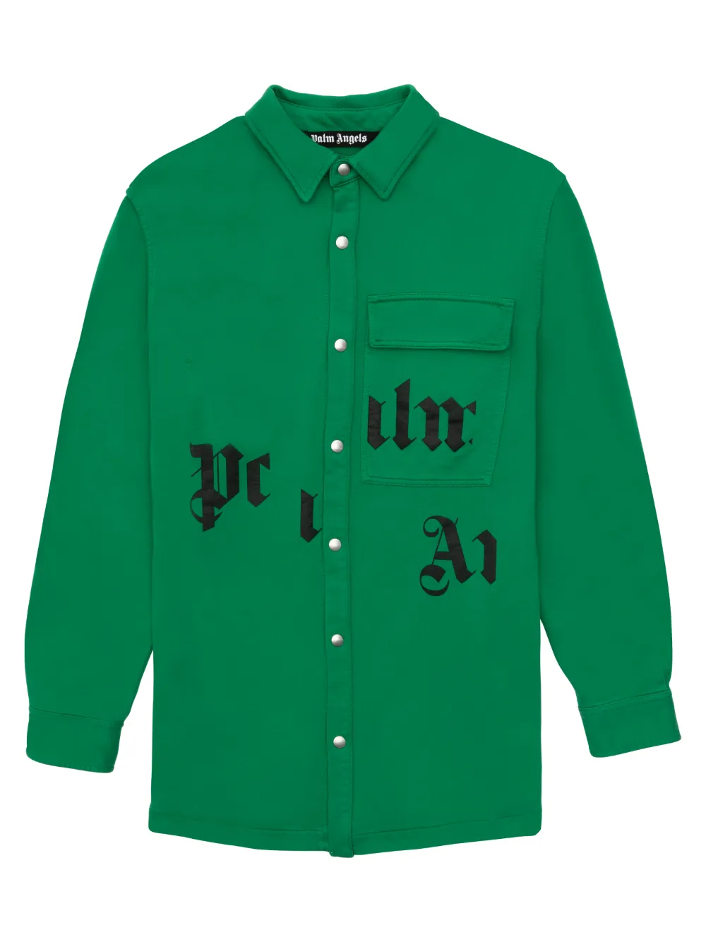 palm angels button shirt