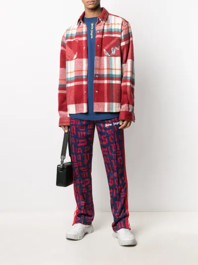 palm angels plaid pants