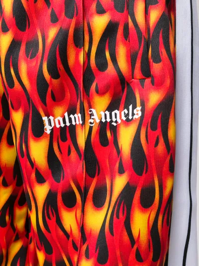 palm angels flame shorts