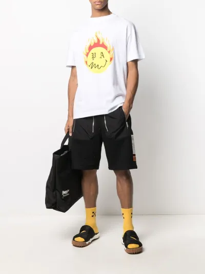 Palm Angels Burning Head crew neck T 