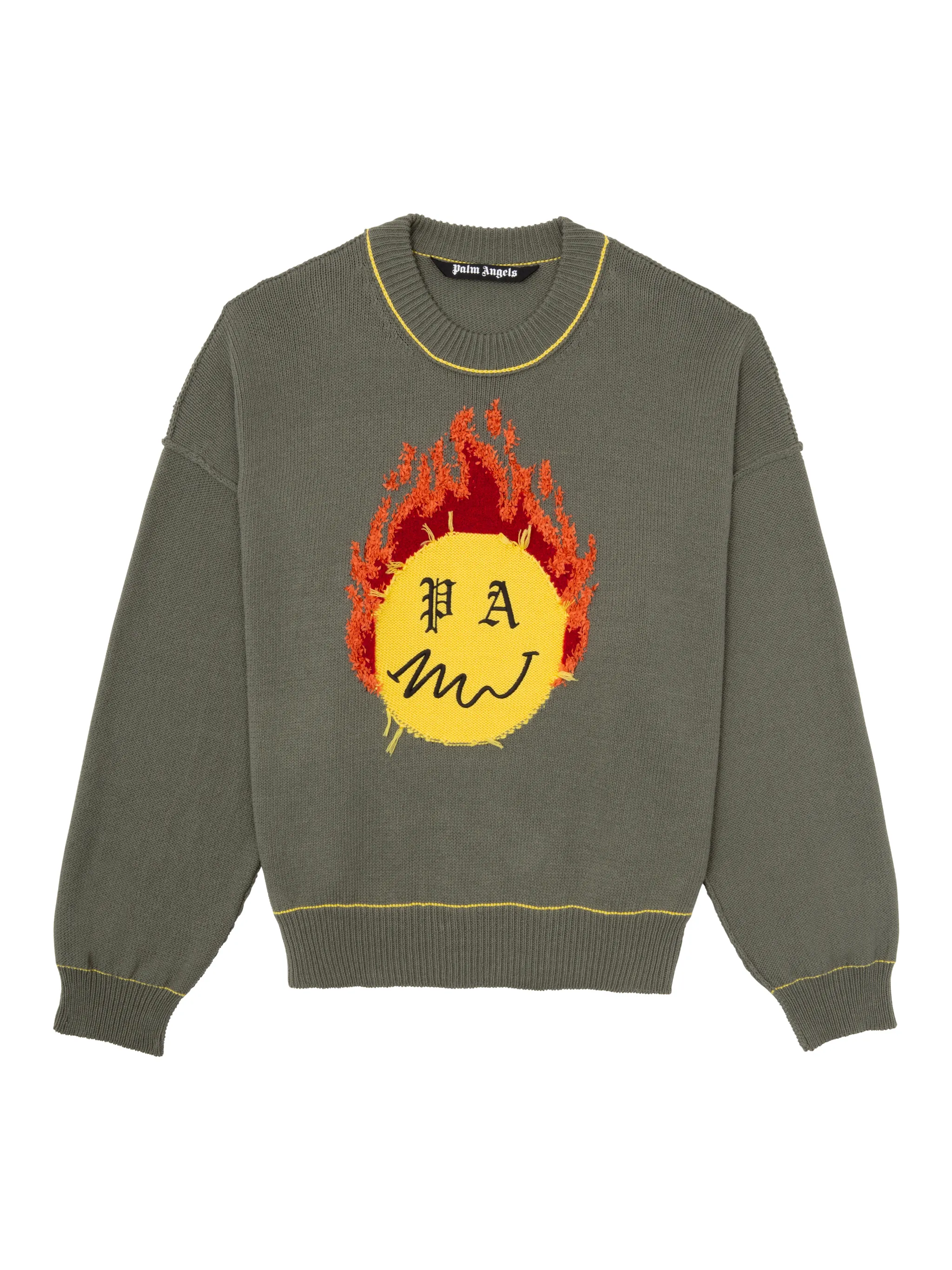 palm angels knit sweater