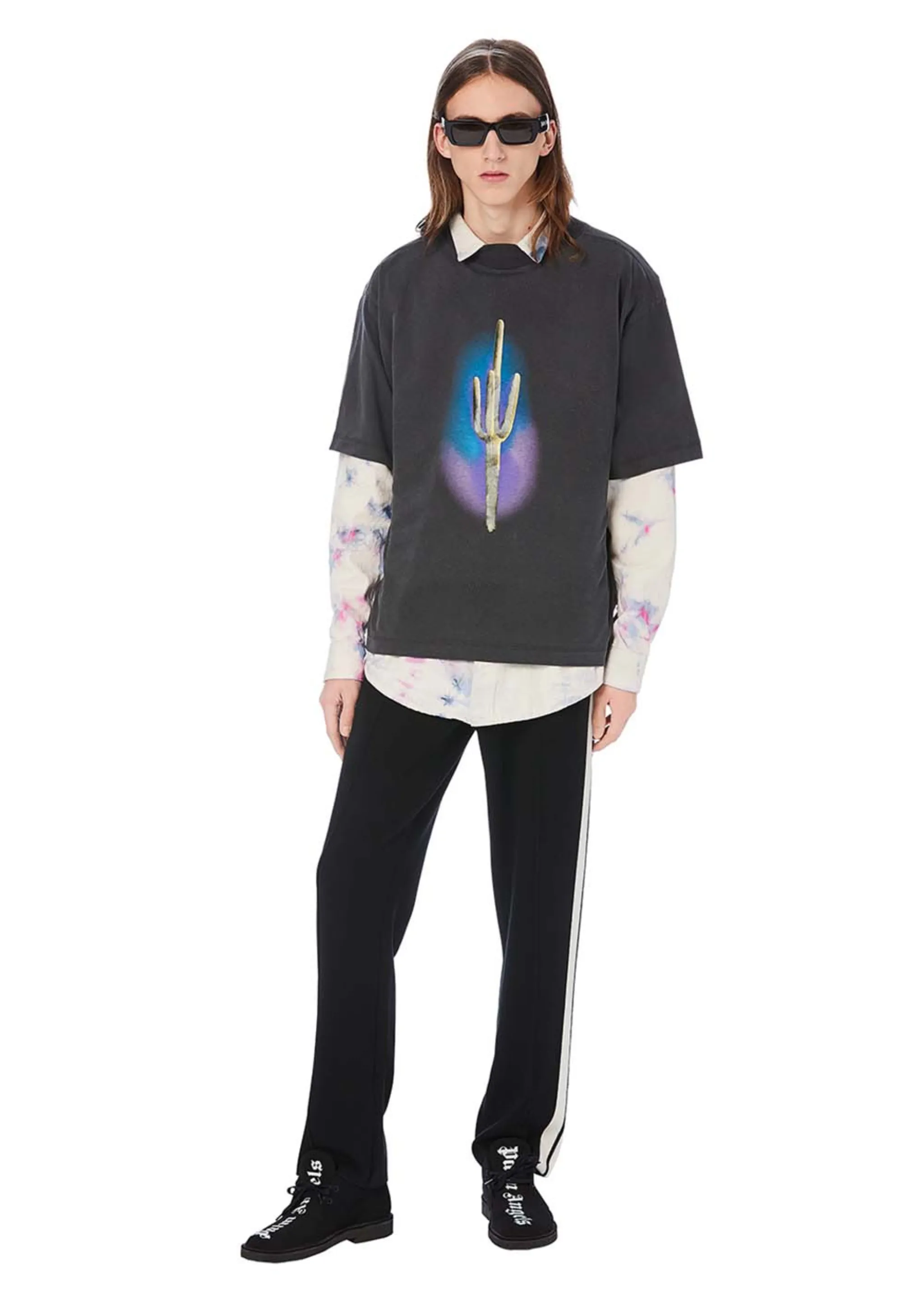 CACTUS S/S T-SHIRT - Palm Angels® Official