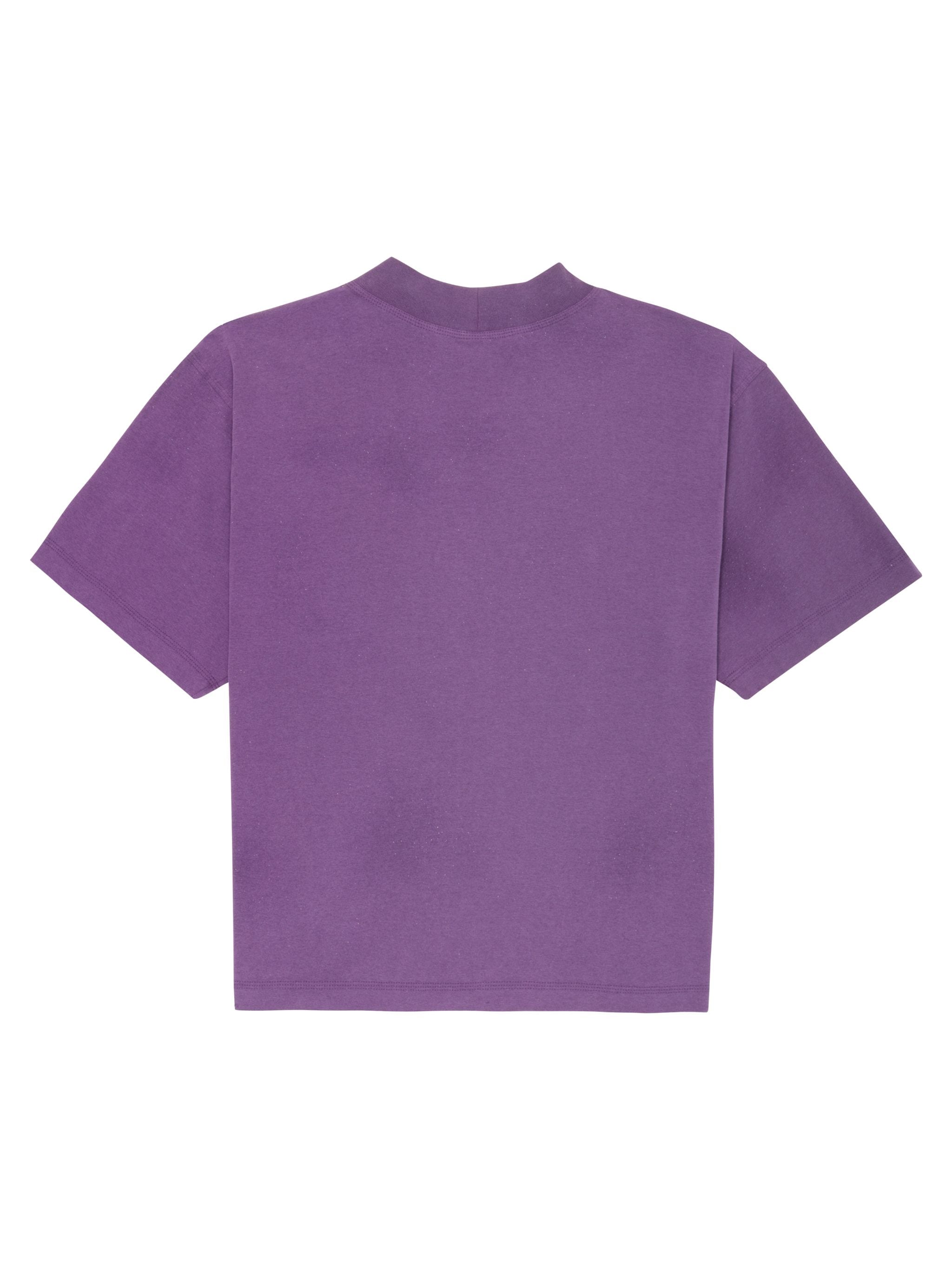T-shirt Palm Angels Purple size M International in Cotton - 24950835
