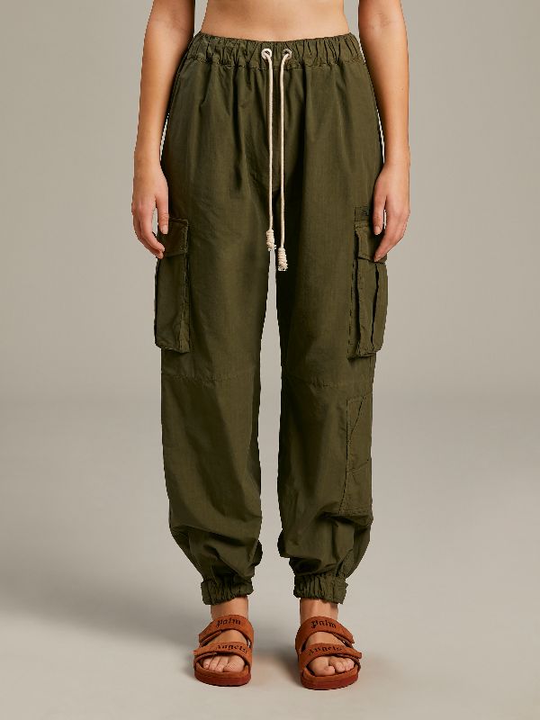 CARGO PANTS in green - Palm Angels® Official