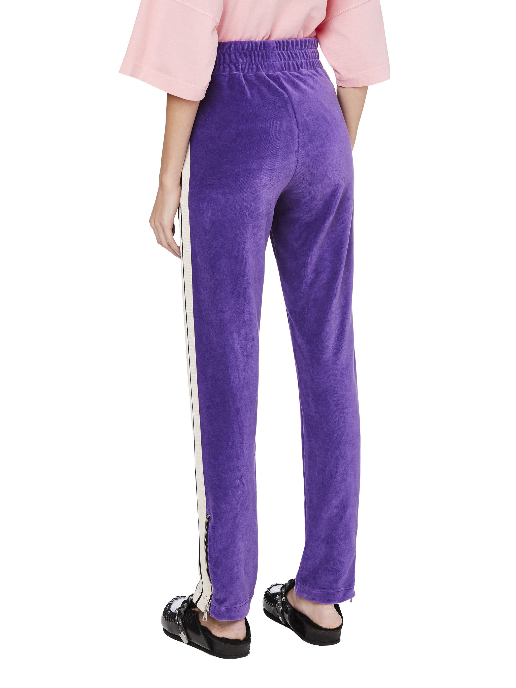 track pants with inner net