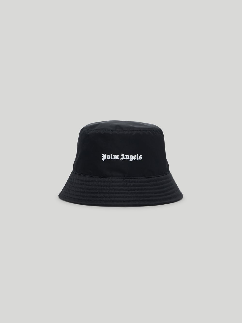 CLASSIC LOGO BUCKET HAT in black - Palm Angels® Official