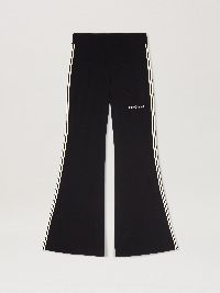 Classic Logo Embroidered Track Pants In Black Off White Palm