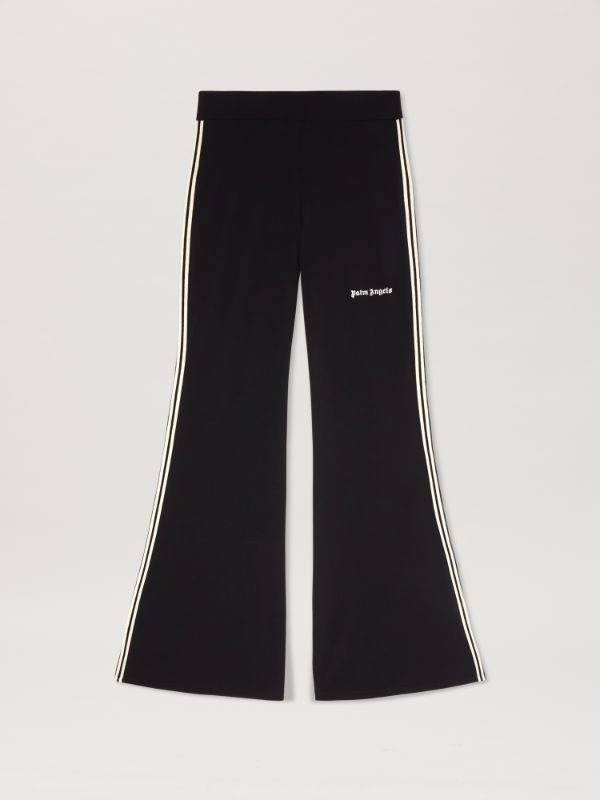 Classic Logo Embroidered Track Pants In Black Off White Palm Angels Official