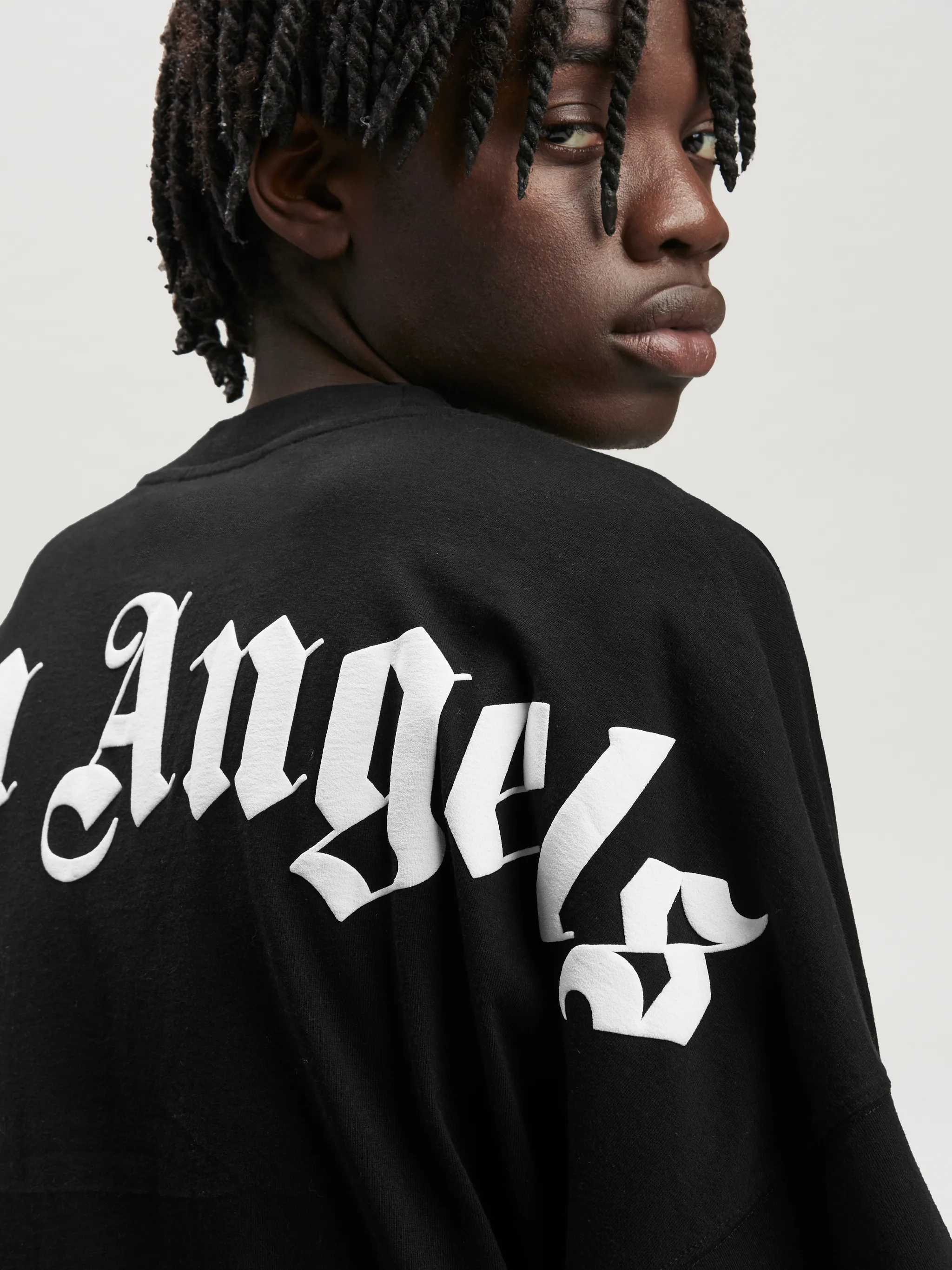 PALM ANGELS CLASSIC LOGO OVER TEE BLACKＬ | nate-hospital.com