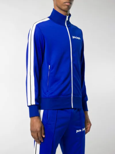 palm angels blue classic track pants
