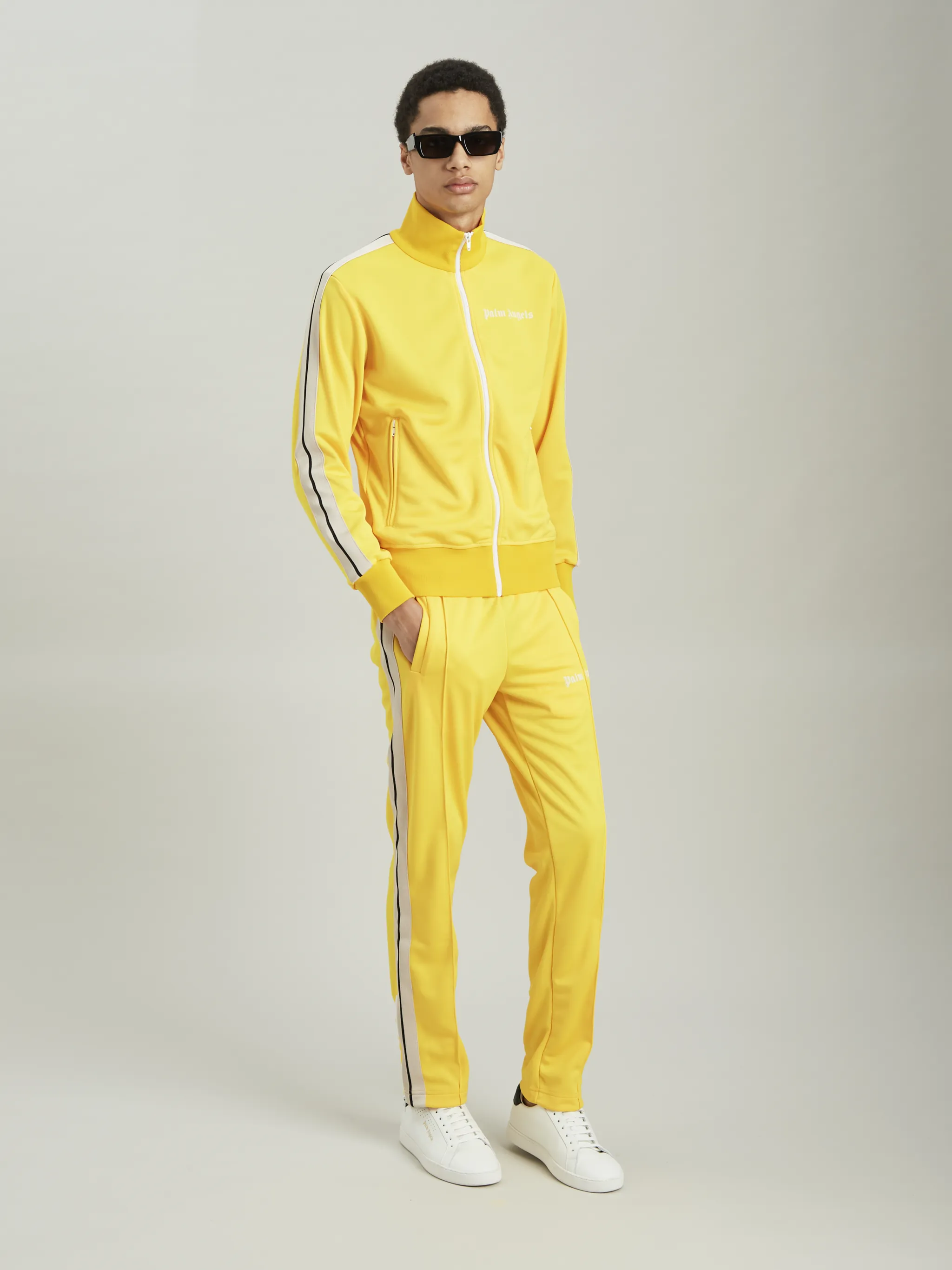 palm angels tracksuit yellow