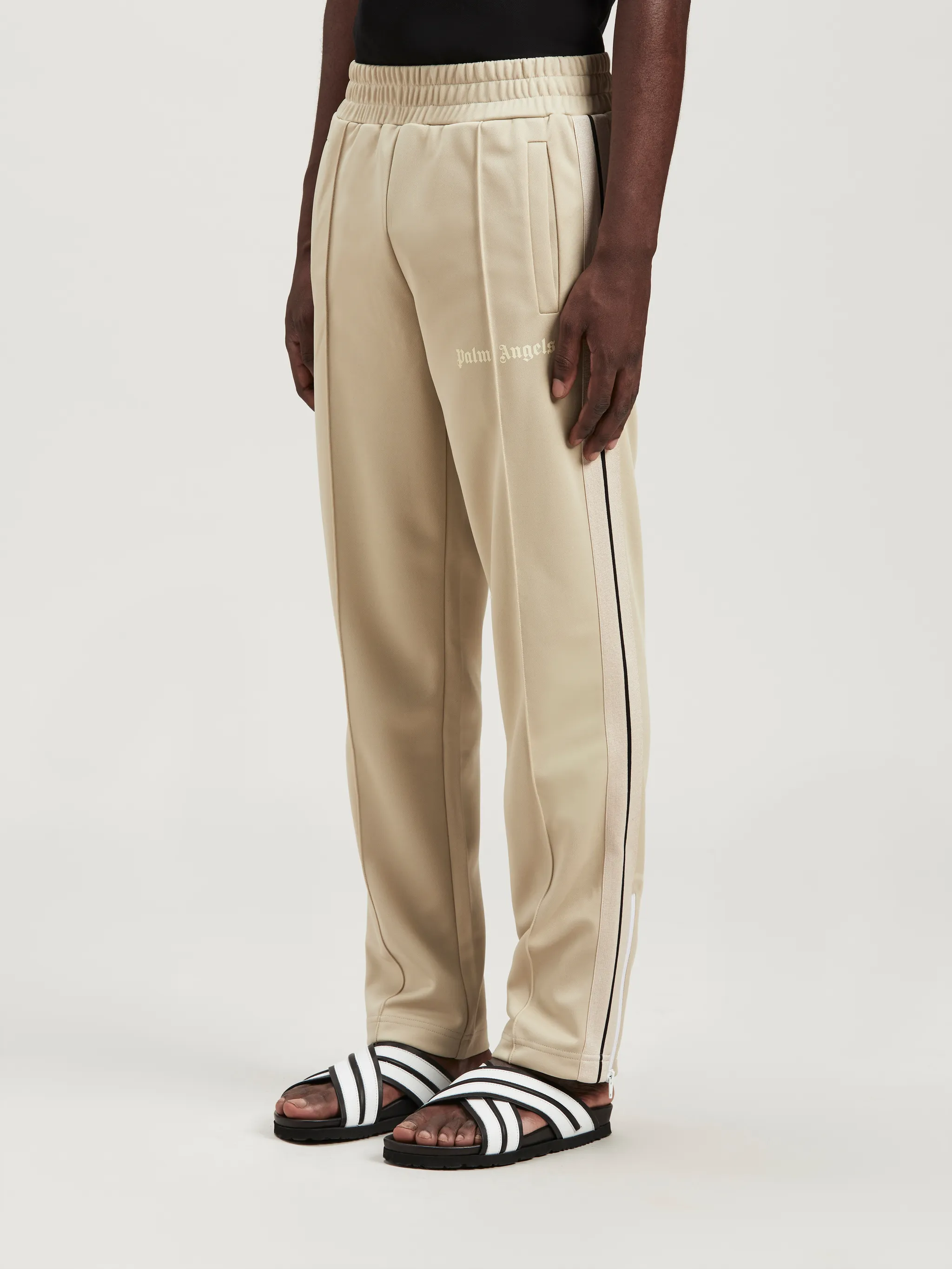 Classic Track Pants in neutrals - Palm Angels® Official Classic Track Pants in neutrals - Palm Angels® Official