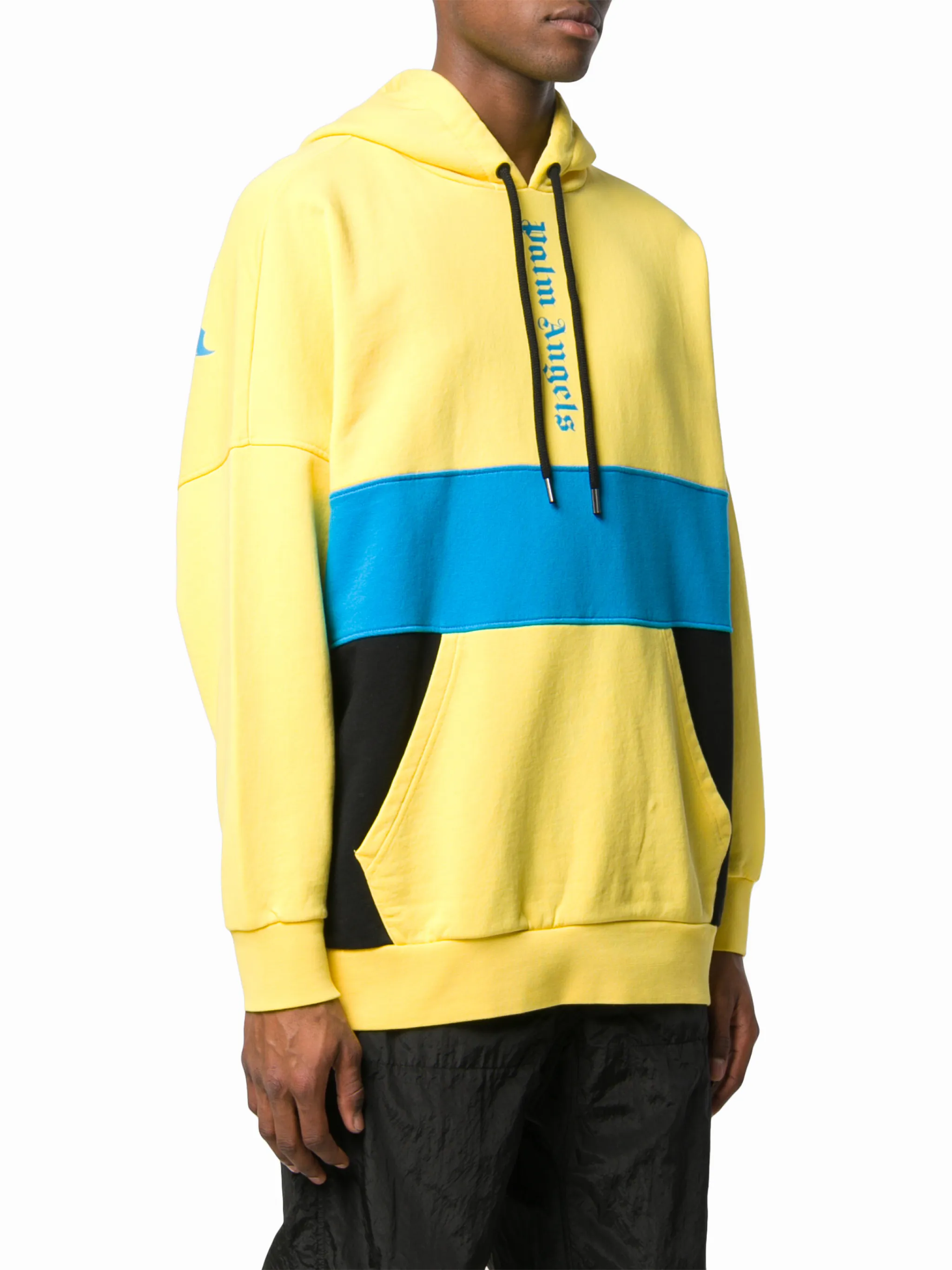 Palm Angels colour block hoodie Eraldo DE